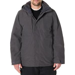 imageAmazon Essentials Mens Water Resistant 3 in 1 Snow JacketCharcoal