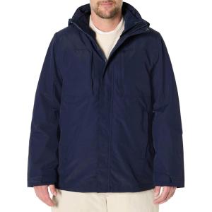 imageAmazon Essentials Mens Water Resistant 3 in 1 Snow JacketNavy