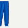 imageAmazon Essentials Boys Athletic Performance Stretch Knit Gym Tapered Track PantsBlue