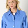imageAmazon Essentials Demis Pick Womens OversizedFit Cotton Stretch Poplin ButtonDown Dress ShirtBlue