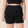 imageAmazon Essentials Womens Active FormFlex Buttery Soft High Waist Yoga Biker ShortsBlack