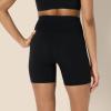 imageAmazon Essentials Womens Active FormFlex Buttery Soft High Waist Yoga Biker ShortsBlack