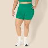 imageAmazon Essentials Womens Active FormFlex Buttery Soft High Waist Yoga Biker ShortsEmerald Green