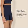 imageAmazon Essentials Womens Active FormFlex Buttery Soft High Waist Yoga Biker ShortsNavy
