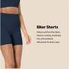 imageAmazon Essentials Womens Active FormFlex Buttery Soft High Waist Yoga Biker ShortsNavy