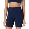 imageAmazon Essentials Womens Active FormFlex Buttery Soft High Waist Yoga Biker ShortsNavy