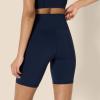 imageAmazon Essentials Womens Active FormFlex Buttery Soft High Waist Yoga Biker ShortsNavy