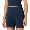 imageAmazon Essentials Womens Active FormFlex Buttery Soft High Waist Yoga Biker ShortsNavy