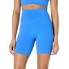 imageAmazon Essentials Womens Active FormFlex Buttery Soft High Waist Yoga Biker ShortsOcean Blue