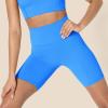 imageAmazon Essentials Womens Active FormFlex Buttery Soft High Waist Yoga Biker ShortsOcean Blue
