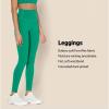 imageAmazon Essentials Womens Active FormFlex Buttery Soft High Waist Yoga Workout LeggingsEmerald Green
