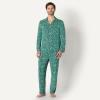 imageAmazon Essentials x Sofia Grainge Matching Holiday Family Pajama SetsDark Sage Green Holiday