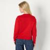 imageAmazon Essentials x Sofia Grainge Womens Boxy Drop Shoulder Crewneck SweatshirtRed
