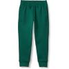 imageAmazon Essentials Boys Athletic Performance Stretch Knit Gym Tapered Track PantsDark Green