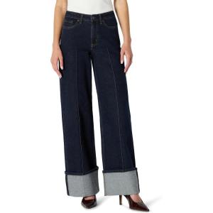 imageAmazon Essentials Demis Pick Womens HighRise Wide Leg Cuffed JeanRinse