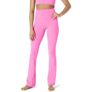 imageAmazon Essentials Womens Active FormFlex Buttery Soft High Waist Bootcut 315quot Inseam Full Length Yoga Pant LeggingsFlamingo Pink