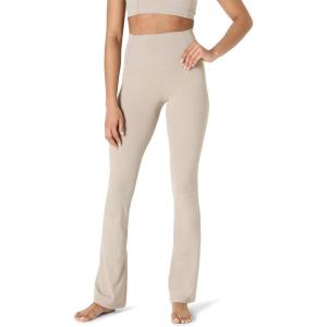 imageAmazon Essentials Womens Active FormFlex Buttery Soft High Waist Bootcut 315quot Inseam Full Length Yoga Pant LeggingsTaupe