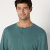imageAmazon Essentials Demis Pick Mens RelaxedFit Long Sleeve HenleySlate Green