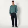 imageAmazon Essentials Demis Pick Mens RelaxedFit Long Sleeve HenleySlate Green