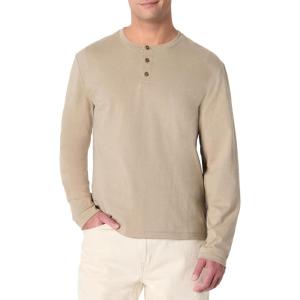 imageAmazon Essentials Demis Pick Mens RelaxedFit Long Sleeve HenleyTaupe