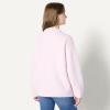 imageAmazon Essentials Demis Pick Womens OversizedFit Faux Mohair Crewneck SweaterPastel Lilac