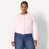imageAmazon Essentials Demis Pick Womens RegularFit Faux Mohair ButtonDown CardiganPastel Lilac