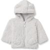 imageAmazon Essentials babyboys Hooded Sherpa JacketDove Grey