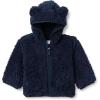 imageAmazon Essentials babyboys Hooded Sherpa JacketNavy