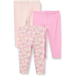 imageAmazon Essentials BabyGirls  UnisexBaby LeggingsPinkApples