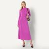 imageAmazon Essentials Demis Pick Womens Fit and Flare LongSleeved Short Maxi DressFuchsia