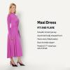 imageAmazon Essentials Demis Pick Womens Fit and Flare LongSleeved Short Maxi DressFuchsia
