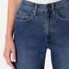 imageAmazon Essentials Womens HighRise Barrel Leg JeansStone Dark Wash