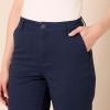 imageAmazon Essentials Womens HighRise SlimFit FullLength StraightLeg Khaki PantNavy