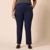 imageAmazon Essentials Womens HighRise SlimFit FullLength StraightLeg Khaki PantNavy