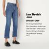 imageAmazon Essentials Womens HighRise Straight Leg JeansMedium Blue Vintage