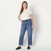 imageAmazon Essentials Womens HighRise Straight Leg JeansMedium Blue Vintage