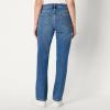 imageAmazon Essentials Womens HighRise Straight Leg JeansMedium Blue Vintage