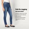 imageAmazon Essentials Womens Stretch Denim MidRise PullOn JeggingMedium Wash