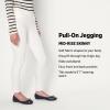imageAmazon Essentials Womens Stretch Denim MidRise PullOn JeggingWhite