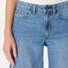 imageAmazon Essentials Womens Ultra Soft MidRise Wide Leg JeansSlate Blue Wash