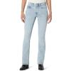 imageAmazon Essentials Womens High Stretch SlimFit MidRise Bootcut JeansTinted Ice Light Wash