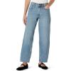 imageAmazon Essentials Womens HighRise Barrel Leg JeansAuthentic Medium Wash