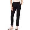 imageAmazon Essentials Womens HighRise SlimFit FullLength StraightLeg Khaki PantBlack