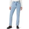 imageAmazon Essentials Womens HighRise Straight Leg JeansTinted Ice Light Wash