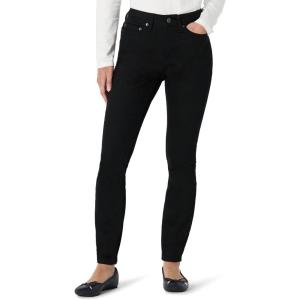 imageAmazon Essentials Womens High Stretch MidRise Skinny JeansBlack