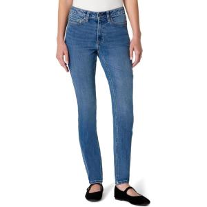 imageAmazon Essentials Womens High Stretch MidRise Skinny JeansMedium Blue