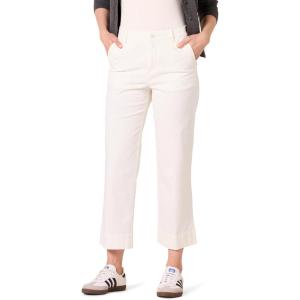imageAmazon Essentials Womens HighRise SlimFit AnkleLength WideLeg Khaki PantEggshell White