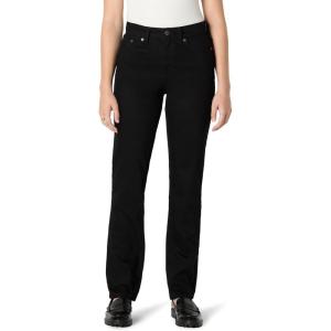 imageAmazon Essentials Womens HighRise Straight Leg JeansBlack