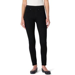 imageAmazon Essentials Womens Stretch Denim MidRise PullOn JeggingBlack