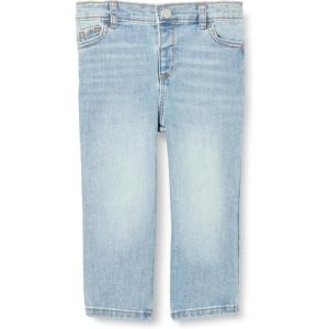 imageAmazon Essentials x Sofia Grainge Toddlers and Baby Boys Straight Fit JeansLight Indigo Wash
